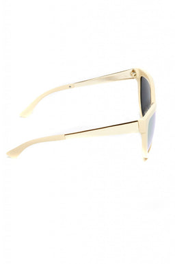 Metallic Cat Eye Sunglasses