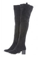 Chunky Heeled Over The Knee Boots