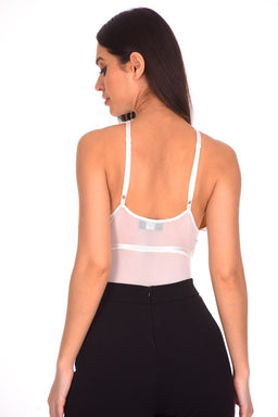 White Lace Bodysuit