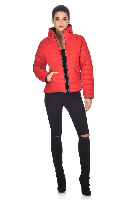 Red Puffer Jacket